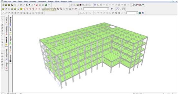 Gambar 2. Model struktur